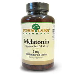 Мелатонін 5 мг, 180 капсул - фото