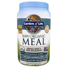 Заменитель питания (органик), RAW Meal, Garden of Life, 908 грамм - фото