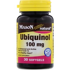 Убихинол, 100 мг, 30 капсул - фото