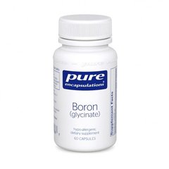 Бор (глицинат), Boron (glycinate), Pure Encapsulations, 60 капсул - фото