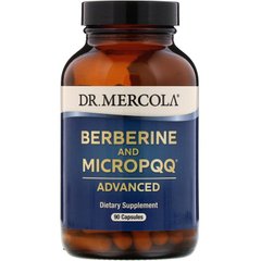 Берберин и микроPQQ, Berberine and MicroPQQ, Dr. Mercola, 90 капсул - фото