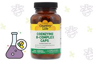 B-комплекс з коензимом Country Life Coenzyme B-Complex