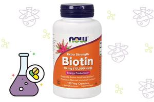 Биотин экстра NOW Foods Biotin Extra Strength