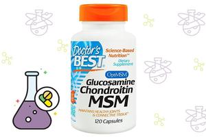 Глюкозамин, хондроитин и МСМ Doctors Best Glucosamine Chondroitin MSM