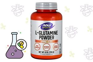 Глютамин NOW Foods Glutamine