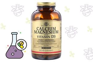 Кальций, магний с витамином D3 Solgar Calcium Magnesium With Vitamin D3