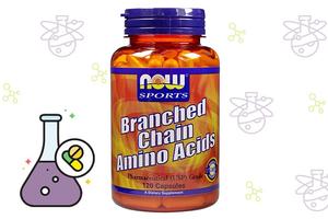 Комплекс аминокислот NOW Sports Branched Chain Amino Acid Powder