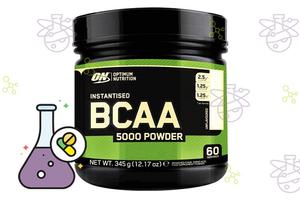 Комплекс аминокислот ВСАА Optimum Nutrition Instantized BCAA 5000