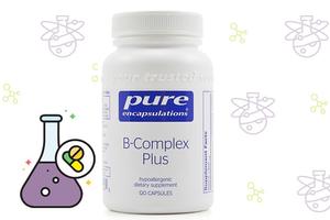 Комплекс витаминов группы B Pure Encapsulations B-Complex Plus