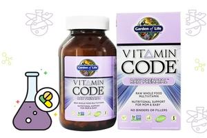 Комплекс вітамінів та мінералів для вагітних Garden Of Life Vitamin Code Raw Prenatal Multivitamin