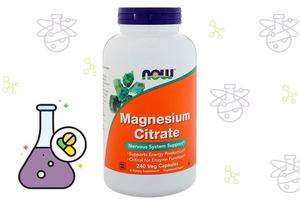 Магній NOW Foods Magnesium Citrate