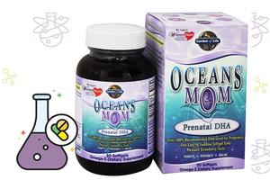 Омега-3 для беременных Garden Of Life Oceans Mom Prenatal DHA