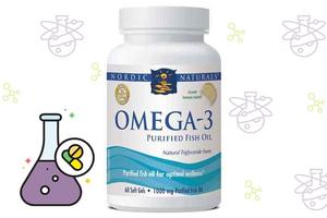 Рыбий жир Омега-3 Nordic Naturals Omega-3 Purified Fish Oil