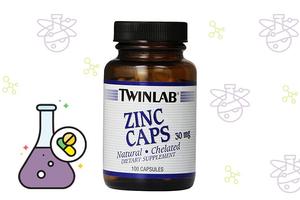 Цинк TwinLab Zinc Caps