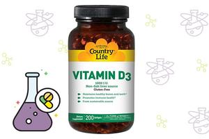 Витамин Д3 Country Life Vitamin D3