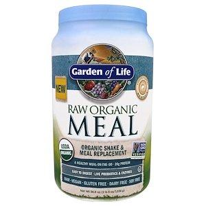 Заменитель питания (органик), RAW Meal, Garden of Life, 908 грамм - фото