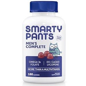 Мультивитамины для мужчин, Men's Complete, SmartyPants, вкус ягод, 180 жевательных конфет - фото