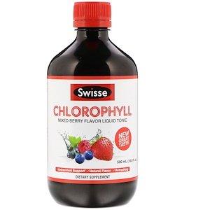 Хлорофилл со вкусом ягод, Chlorophyll, Swisse, 500 мл - фото