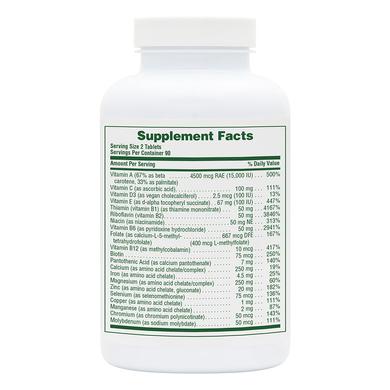 Вітаміни для підлітків, Supplement For Teenagers, Nature's Plus, Source of Life, 180 таблеток - фото
