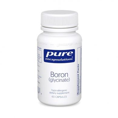 Бор (гліцинат), Boron (glycinate), Pure Encapsulations, 60 капсул - фото
