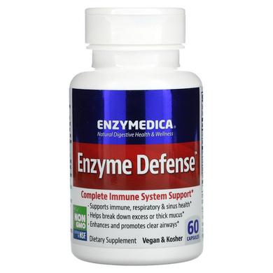 Протеолітичні ферменти, Enzyme Defense (Formerly ViraStop), Enzymedica, 60 капсул - фото