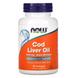 Риб'ячий жир з печінки тріски, Cod Liver Oil, Now Foods, 1000 мг, 90 капсул, фото – 1