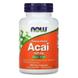 Асаи, Acai, Now Foods, 500 мг, 100 капсул, фото – 1