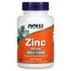 Цинк в таблетках, Zinc, Now Foods, 50 мг, 250 таблеток, фото – 1