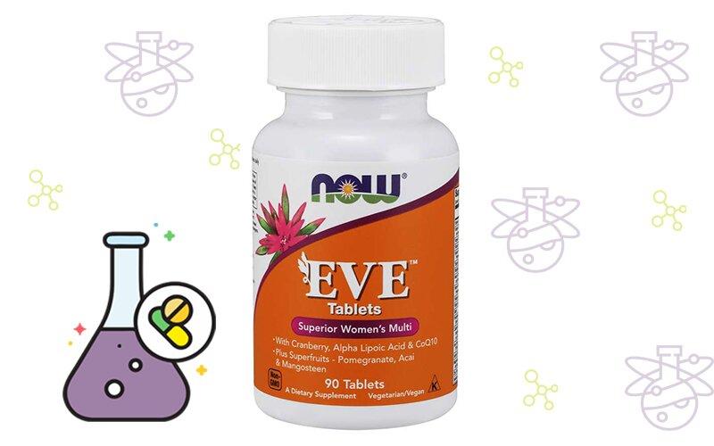 Now foods eve превосходные мультивитамины для женщин 180 капсул как принимать