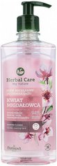 Мицеллярная жидкость для снятия макияжа Цветок миндаля, Herbal Care Gel, Farmona, 400 мл - фото