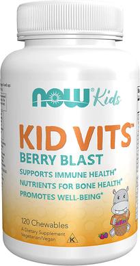 Вітаміни для дітей (Kid Vits), Now Foods, 120 таблеток - фото