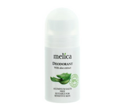Дезодорант с экстрактом алоэ, Melica Organic, 50 мл - фото