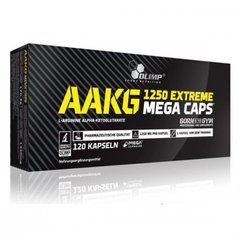 Аргинин, AAKG Extreme mega caps, Olimp, 300 капсул - фото