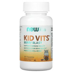 Витамины для детей (Kid Vits), Now Foods, 120 таблеток - фото
