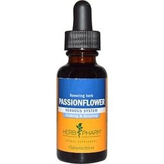 Пассифлора, Passionflower, Herb Pharm, 29,6 мл - фото