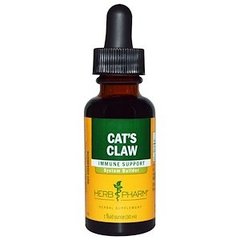 Кошачий коготь, экстракт, Cat's Claw, Herb Pharm, 30 мл - фото
