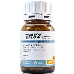 Молекулярный комплекс против выпадения волос, TRX2® Molecular Food Supplement for Hair, Oxford Biolabs, 90 капсул - фото