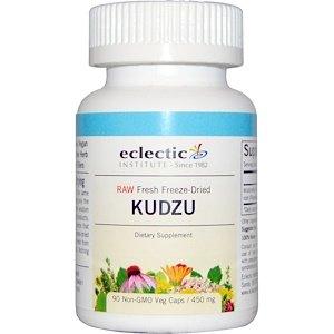 Кудзу, Kudzu, Eclectic Institute, 450 мг, 90 капсул - фото