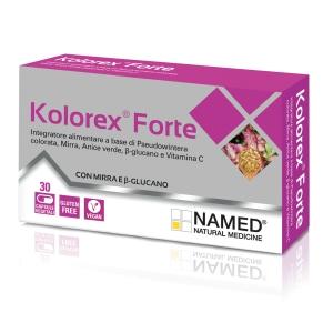 Комплекс для поліпшення травлення, Kolorex forte, NAMED, 30 капсул - фото