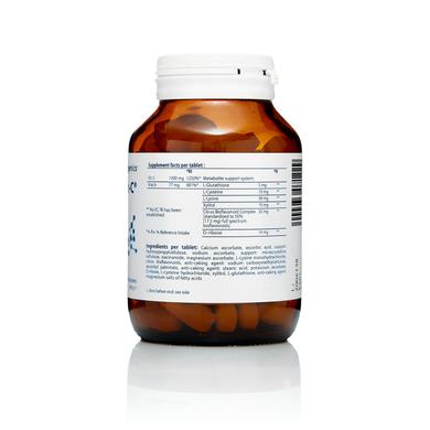 Вітамін С, буферизований, Ultra Potent-C, Metagenics, 1000 мг, 90 таблеток - фото
