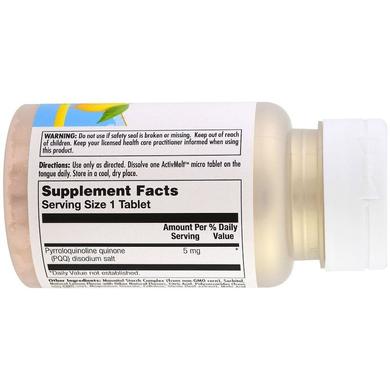 Пирролохинолинхинон, PQQ, Kal, 5 мг, 60 микро таблеток - фото