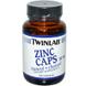 Цинк в капсулах, Zinc Caps, Twinlab, 30 мг, 100 капсул, фото – 1