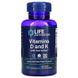 Витамин Д и К с йодом, Vitamins D and K with Sea-Iodine, Life Extension, 60 капсул, фото – 1