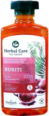 Питательная масло для ванны и душа Бурити, Herbal Care Buriti, Farmona, 330 мл - фото