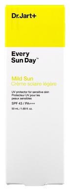 Мягкое солнцезащитное средство для лица с SPF43 PA+++, EverySunday Mild Sun, Dr.Jart+, 50 мл - фото