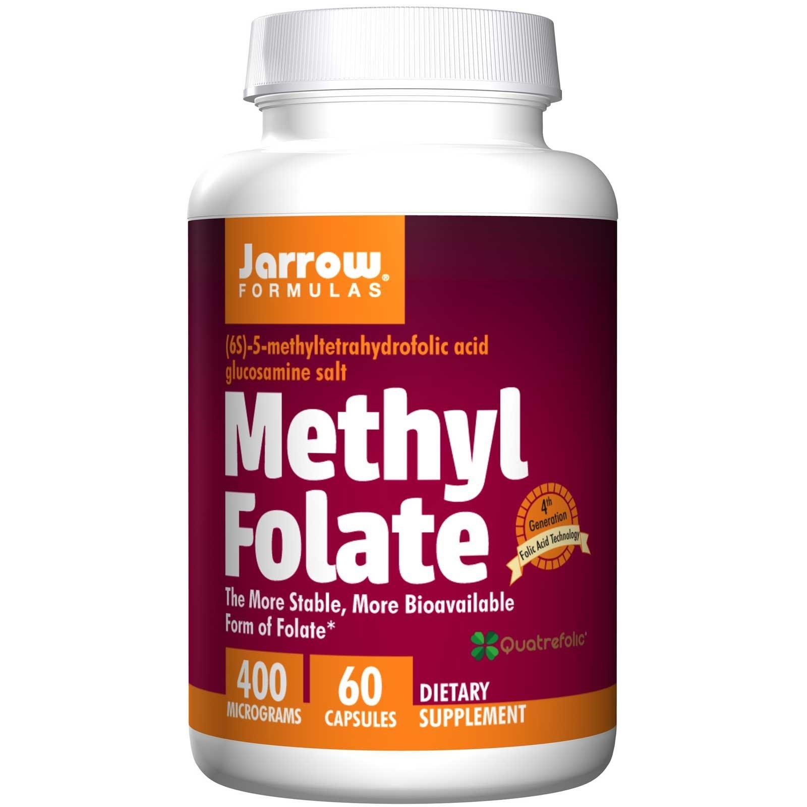 Methyl Folate Jarrow Formulas 400 60   8613 Metilfolat 400 Mkg 60 Kapsul 71311792317363 