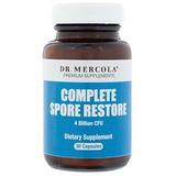 Лечебные грибы и пробиотики, Complete Spore Restore, Dr. Mercola, полное восстановление, 30 капсул, фото
