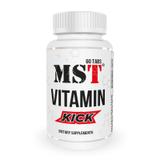 Витамины и минералы Vitamin Kick, MST Nutrition, 60 таблеток, фото