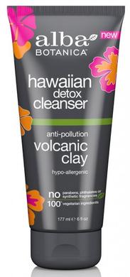 Детокс засіб для вмивання обличчя "Гавайське" з вулканічної глиною, Alba Botanica, 177 мл - фото