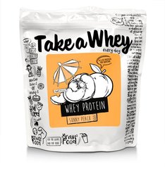 Сироватковий протеїн, Blend, персик, Take a Whey, 907 г - фото